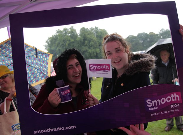 Smooth Radio at the Foodies Festival, Tatton Park