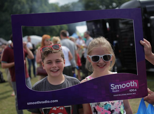 Smooth Radio at the Foodies Festival, Tatton Park