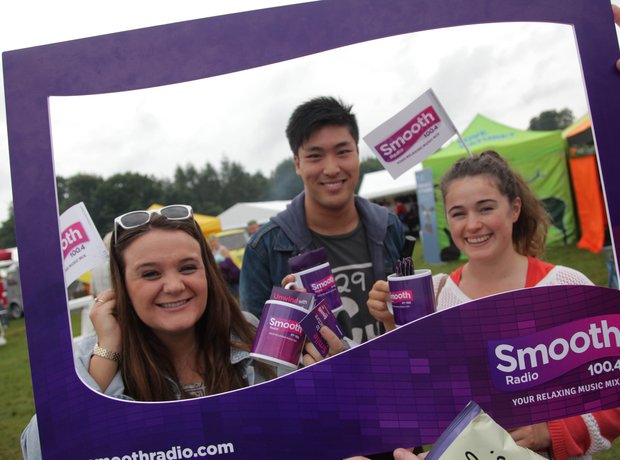 Smooth Radio at the Foodies Festival, Tatton Park
