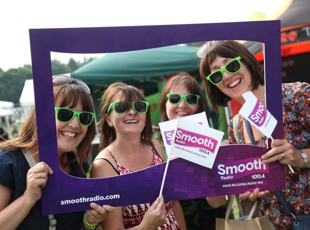 Smooth Radio at the Foodies Festival, Tatton Park