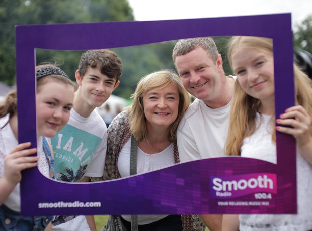 Smooth Radio at the Foodies Festival, Tatton Park