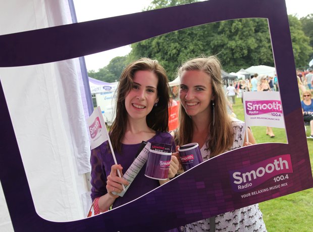 Smooth Radio at the Foodies Festival, Tatton Park