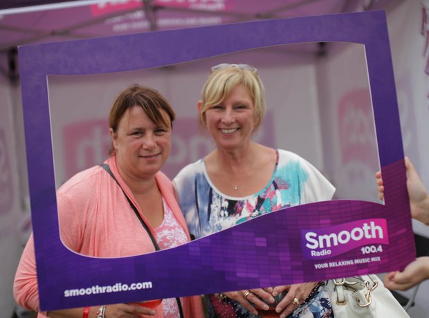 Smooth Radio at the Foodies Festival, Tatton Park