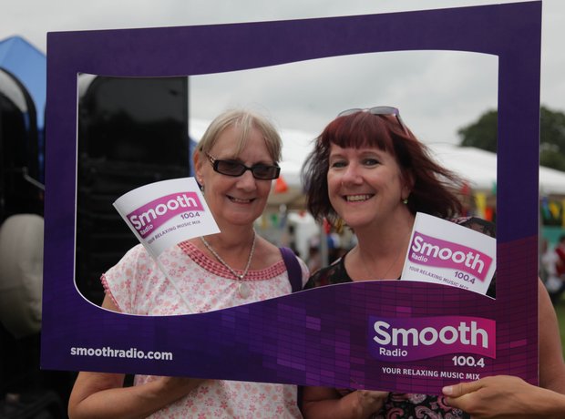 Smooth Radio at the Foodies Festival, Tatton Park