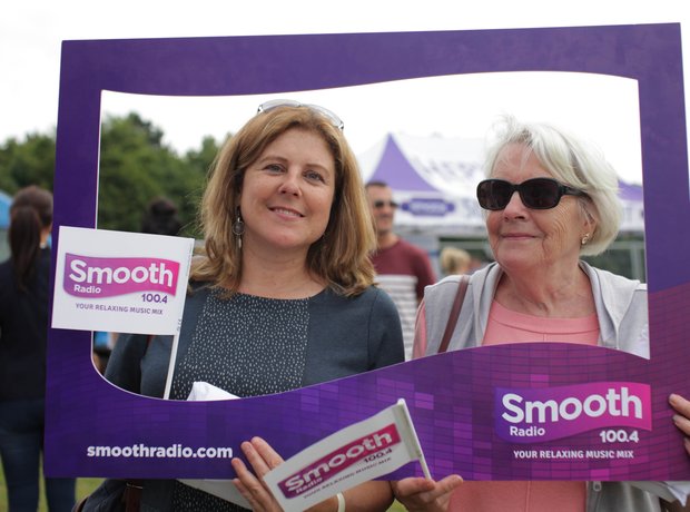 Smooth Radio at the Foodies Festival, Tatton Park