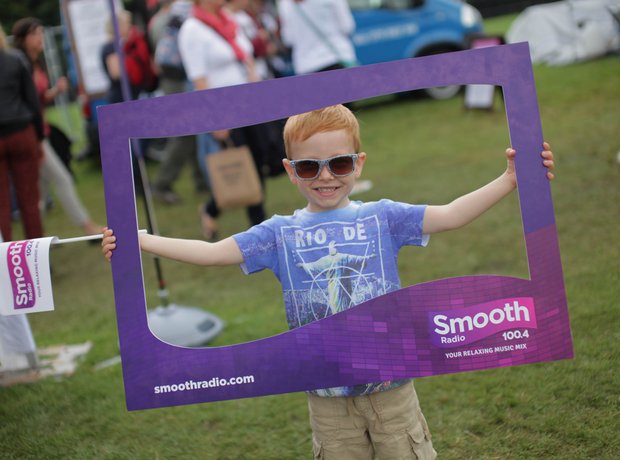 Smooth Radio at the Foodies Festival, Tatton Park
