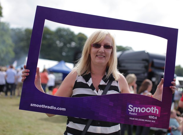 Smooth Radio at the Foodies Festival, Tatton Park