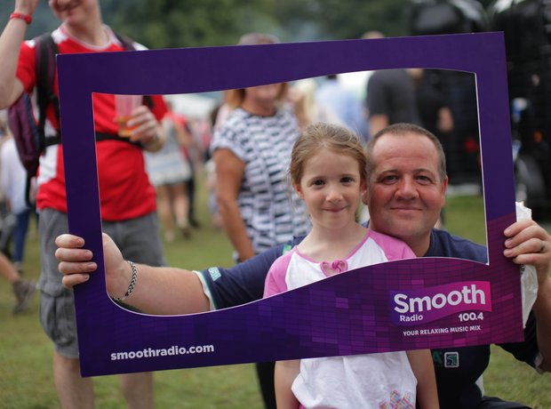 Smooth Radio at the Foodies Festival, Tatton Park