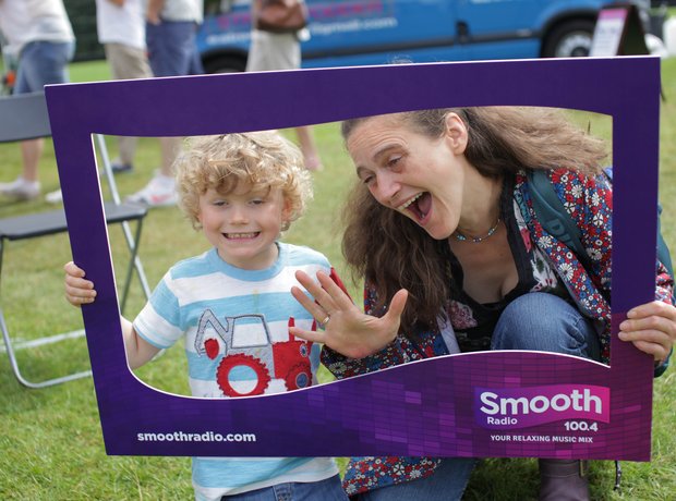 Smooth Radio at the Foodies Festival, Tatton Park