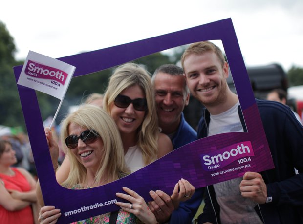 Smooth Radio at the Foodies Festival, Tatton Park