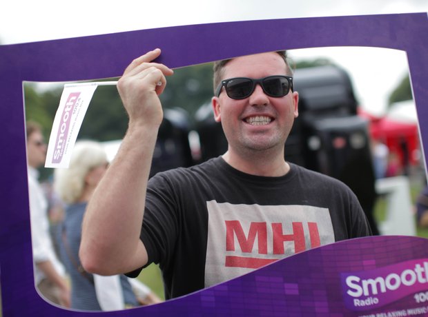 Smooth Radio at the Foodies Festival, Tatton Park