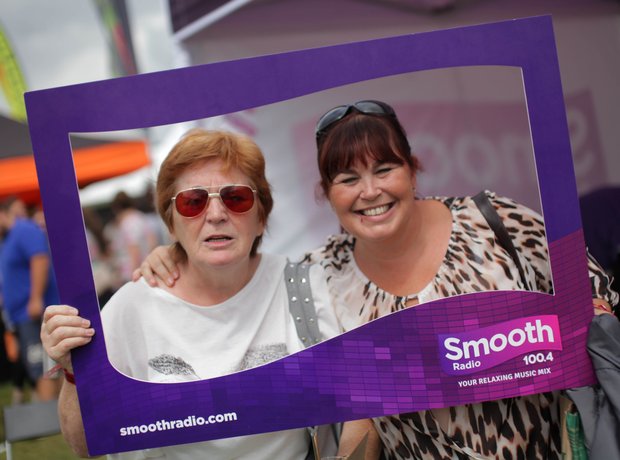 Smooth Radio at the Foodies Festival, Tatton Park