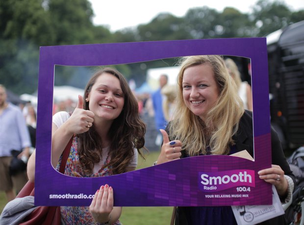 Smooth Radio at the Foodies Festival, Tatton Park