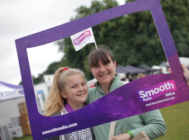 Smooth Radio at the Foodies Festival, Tatton Park