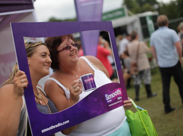 Smooth Radio at the Foodies Festival, Tatton Park