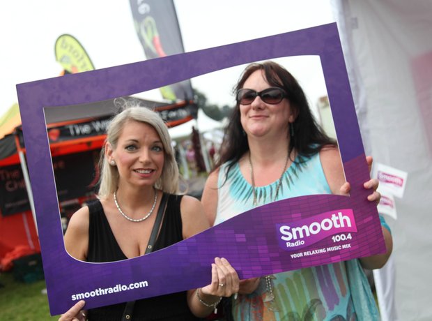 Smooth Radio at the Foodies Festival, Tatton Park
