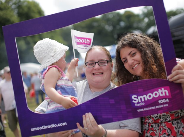 Smooth Radio at the Foodies Festival, Tatton Park