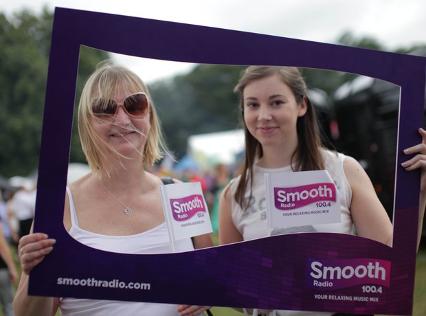 Smooth Radio at the Foodies Festival, Tatton Park