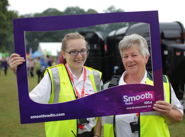 Smooth Radio at the Foodies Festival, Tatton Park