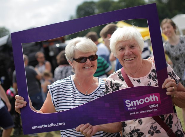 Smooth Radio at the Foodies Festival, Tatton Park