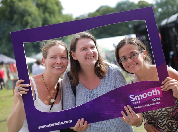 Smooth Radio at the Foodies Festival, Tatton Park