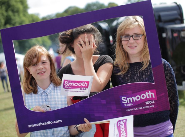 Smooth Radio at the Foodies Festival, Tatton Park