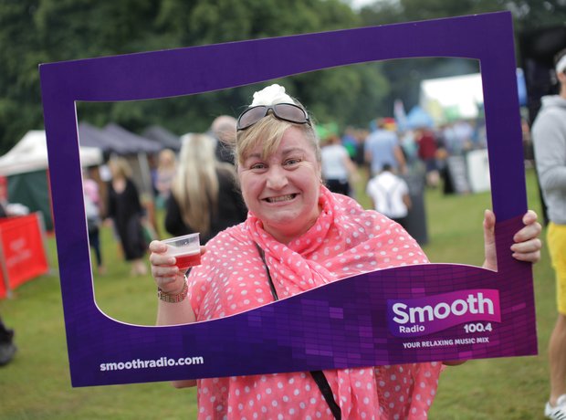 Smooth Radio at the Foodies Festival, Tatton Park