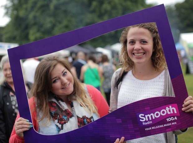 Smooth Radio at the Foodies Festival, Tatton Park