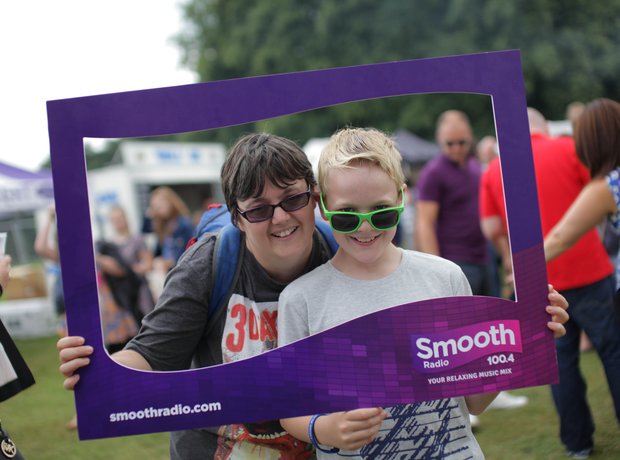 Smooth Radio at the Foodies Festival, Tatton Park