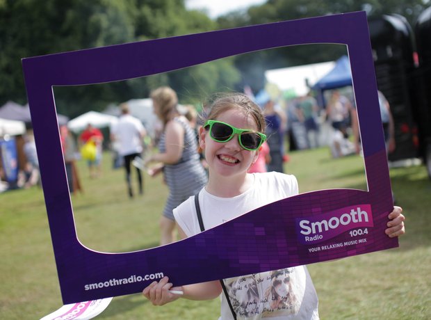 Smooth Radio at the Foodies Festival, Tatton Park