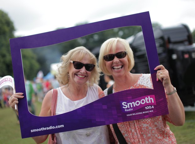Smooth Radio at the Foodies Festival, Tatton Park