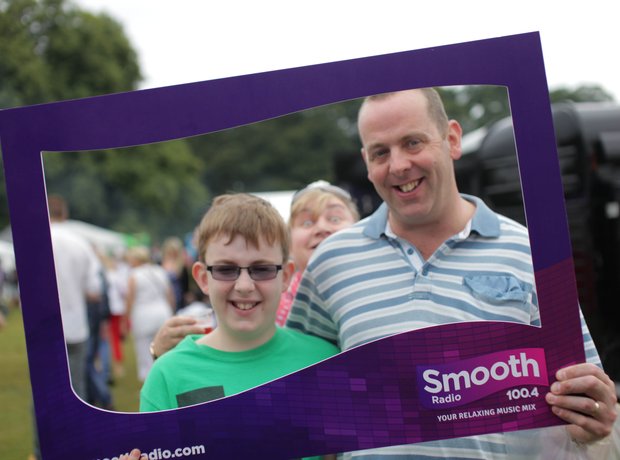 Smooth Radio at the Foodies Festival, Tatton Park