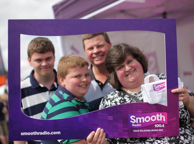 Smooth Radio at the Foodies Festival, Tatton Park