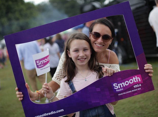 Smooth Radio at the Foodies Festival, Tatton Park