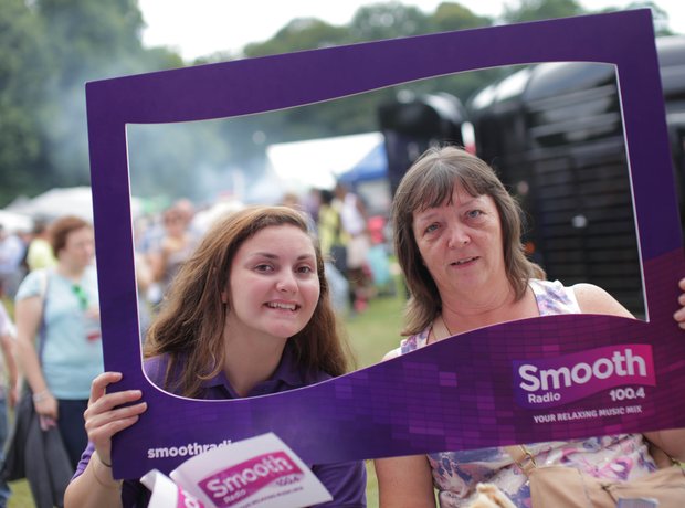 Smooth Radio at the Foodies Festival, Tatton Park