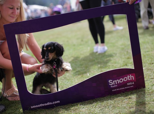 Smooth Radio at the Foodies Festival, Tatton Park