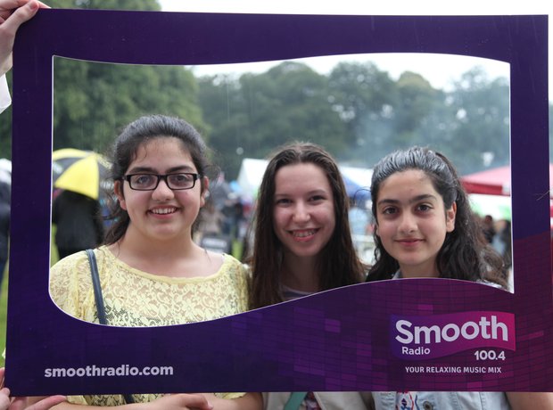 Smooth Radio at the Foodies Festival, Tatton Park