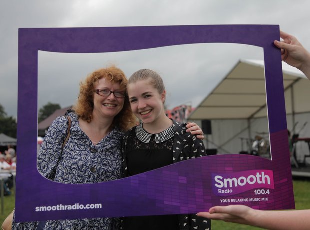 Smooth Radio at the Foodies Festival, Tatton Park