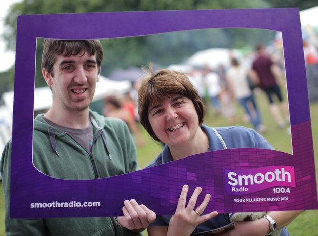 Smooth Radio at the Foodies Festival, Tatton Park