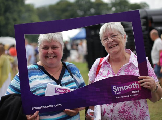 Smooth Radio at the Foodies Festival, Tatton Park