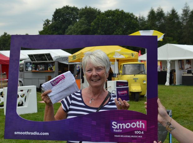 Smooth Radio at the Foodies Festival, Tatton Park