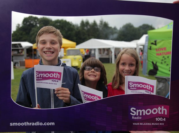 Smooth Radio at the Foodies Festival, Tatton Park
