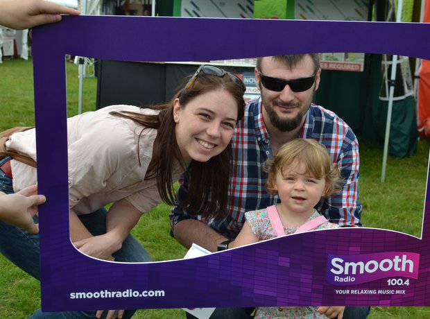Smooth Radio at the Foodies Festival, Tatton Park