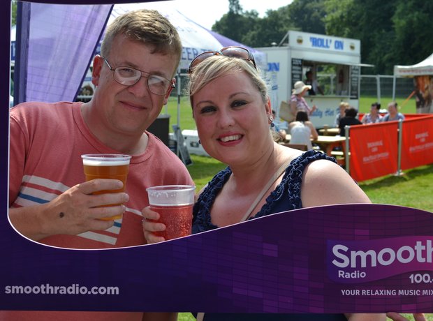 Smooth Radio at the Foodies Festival, Tatton Park