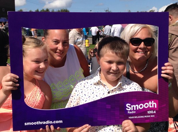 Smooth radio at Haydock Park