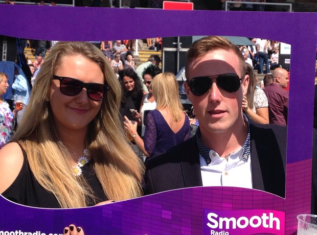 Smooth radio at Haydock Park