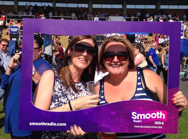Smooth radio at Haydock Park