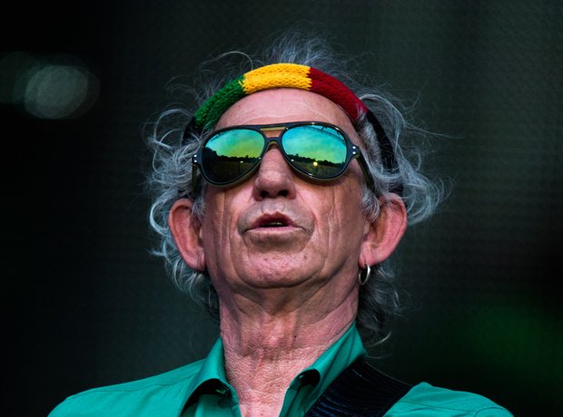 Keith Richards of The Rolling Stones