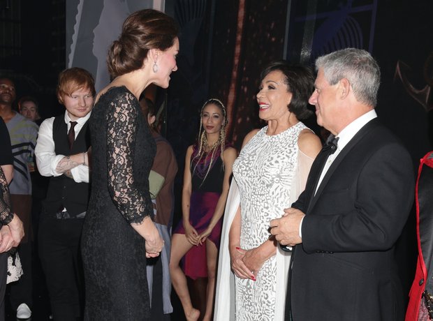 Shirley Bassey at Royal Variety Performance, 2014