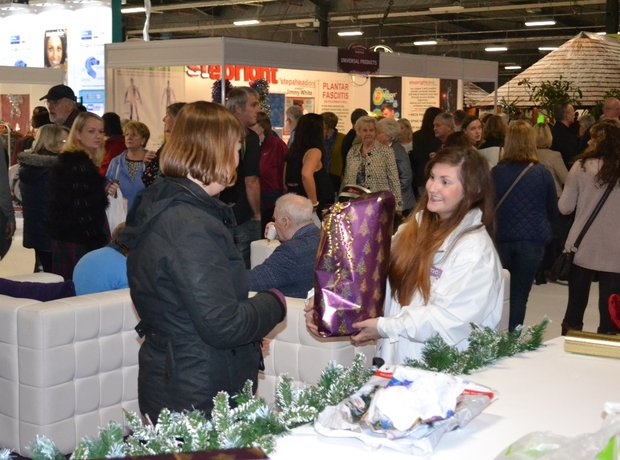 Ideal Home Show at Christmas